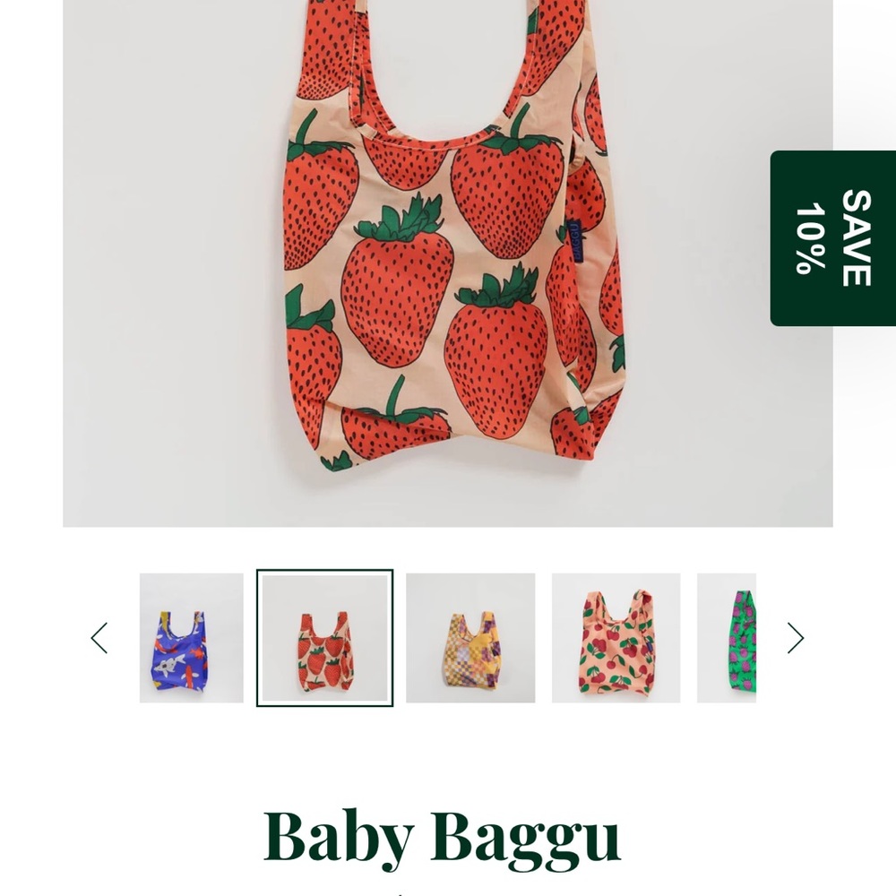 Strawberry Baby Baggu
